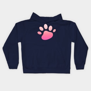 Pink Paw Kids Hoodie